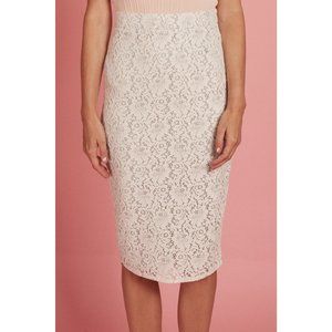 🍋3 for $20🍋 ZARA White Lace Pencil Skirt Size XS